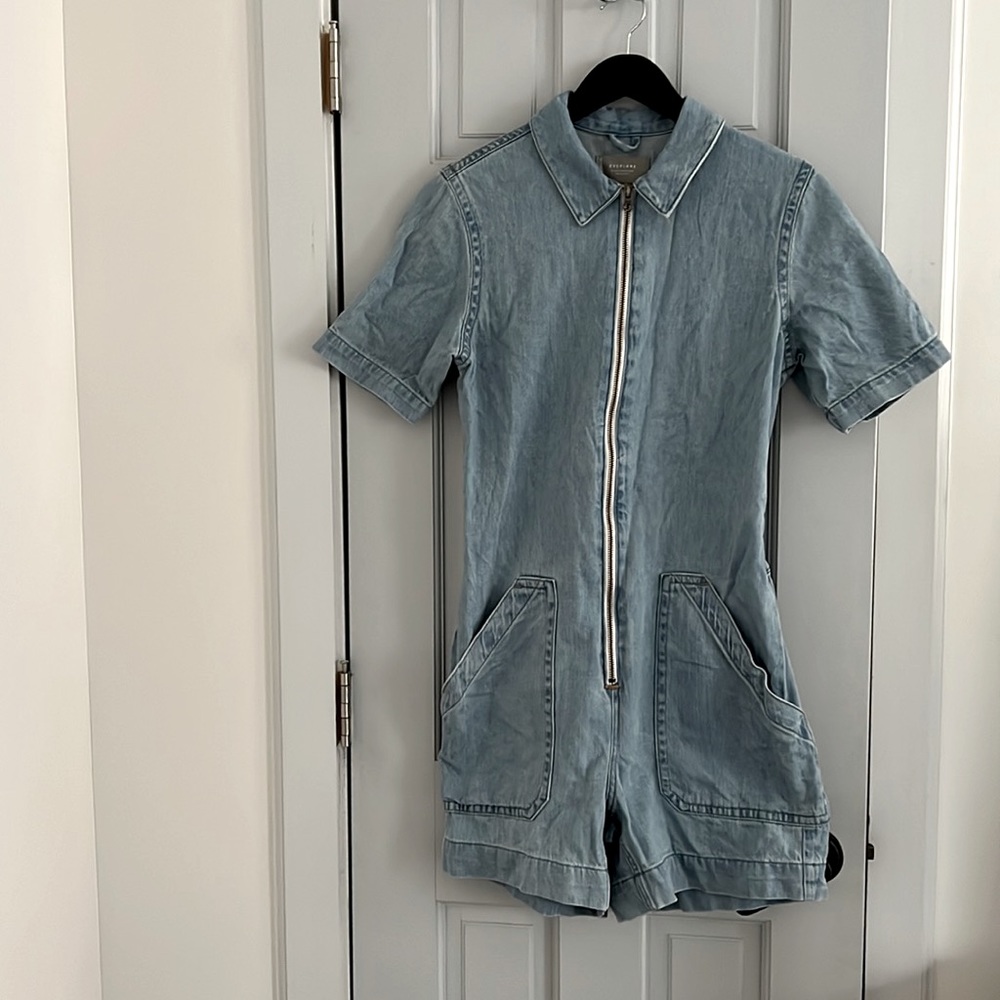 Everlane Denim Romper